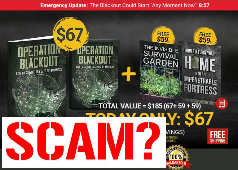 Teddy Daniels’ “Operation Blackout” a Legit Survival Guide or a Scam/Fake?