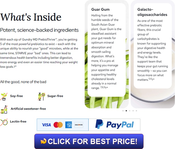 Is Gundry MD PrebioThrive a Scam? Honest Review + Real Customer Opinions