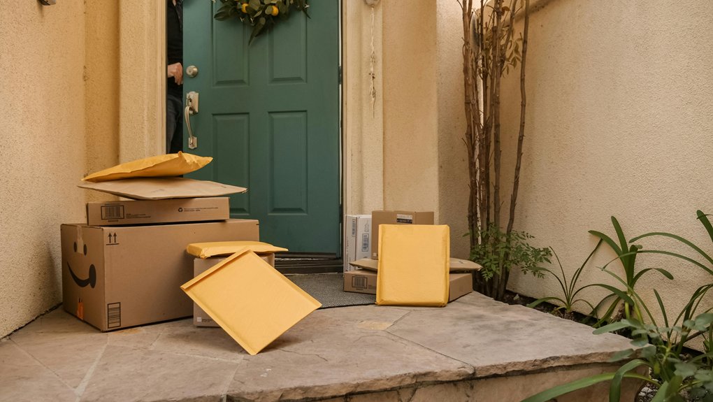 brushing scam package delivery