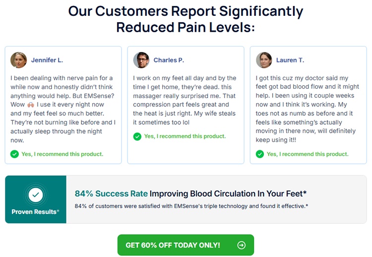 Emsense Foot Massager Reviews: Does the Triple Therapy System Really Work? (Plus Complaints Reviewed)